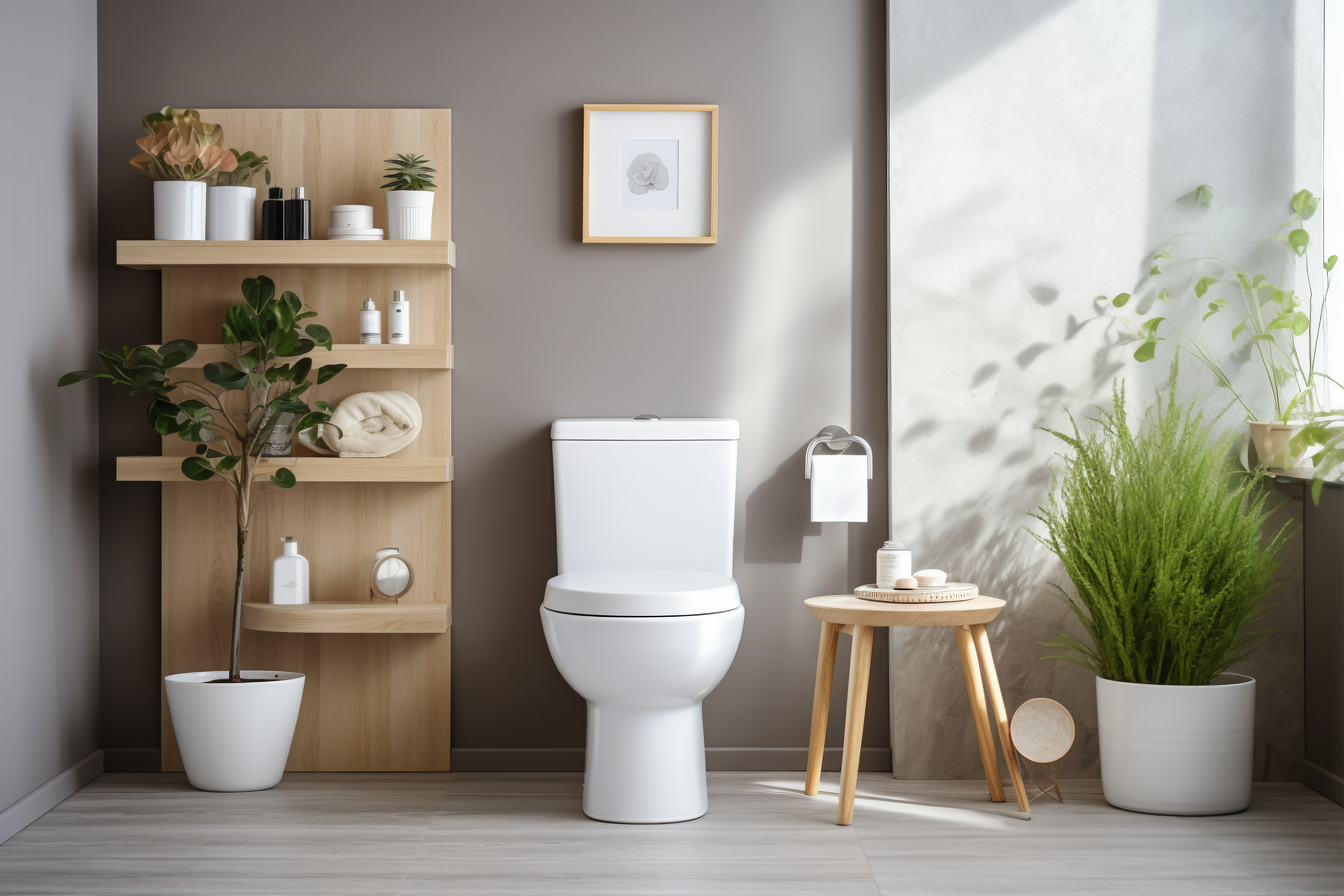 small-bathroom-with-modern-style-plants